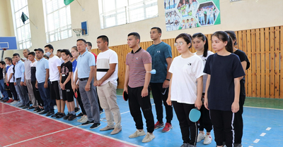 Table tennis competitions among the youth of the region were held at SamSU