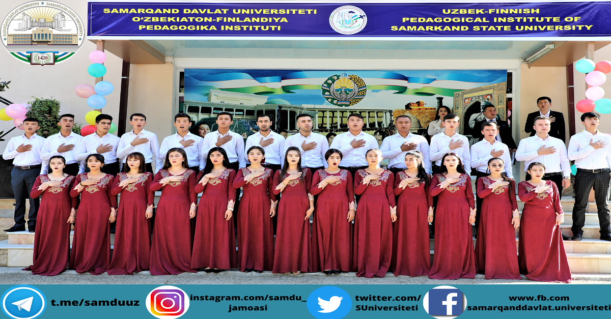 Samarqand davlat universitetining O‘zbekiston-Finlandiya pedagogika instituti ochilish marosimi bo‘lib o‘tdi.