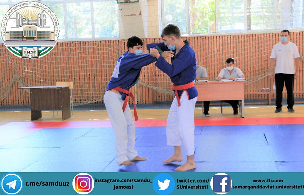 Samarqand davlat universitetida sport faoliyati (kurash) yo‘nalishi bo‘yicha ijodiy imtihonlar davom etmoqda...