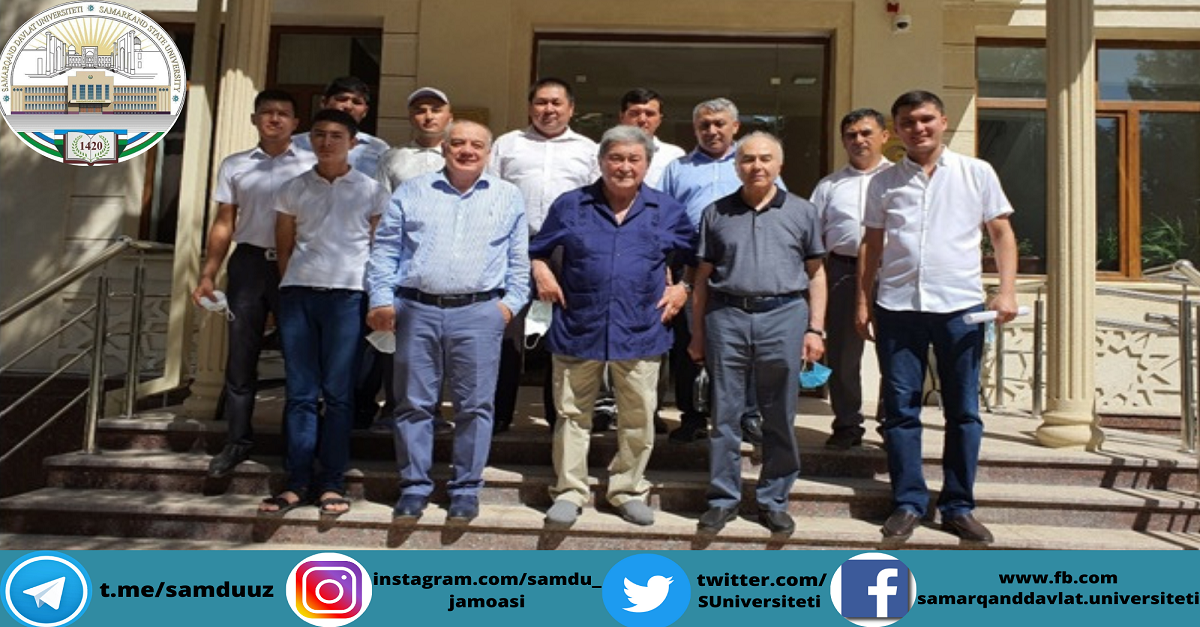 Samarqand davlat universiteti yadro fizikasi laboratoriyasiga O‘zRFA prezidenti tashrif buyurdi