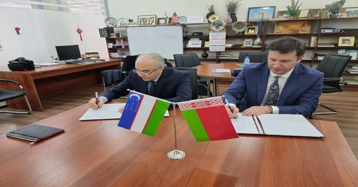 Belorusiya davlat universitetining rektori professor Andrey Korol boshchiligidagi delegatsiyasi Samarqand davlat universitetiga tashrifi