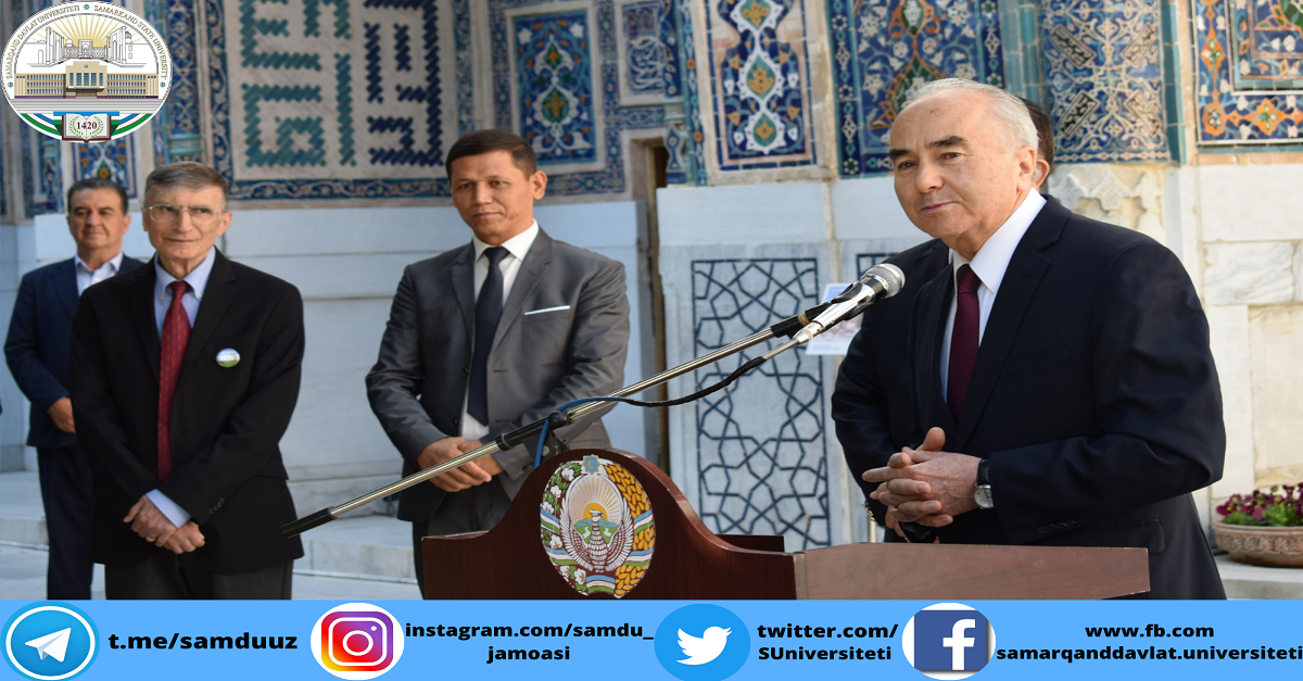 Mirzo Ulug‘bek madrasasida “Samarqandda oliy ta’lim tarixi” mavzusida ko‘rgazma bo‘lib o‘tdi