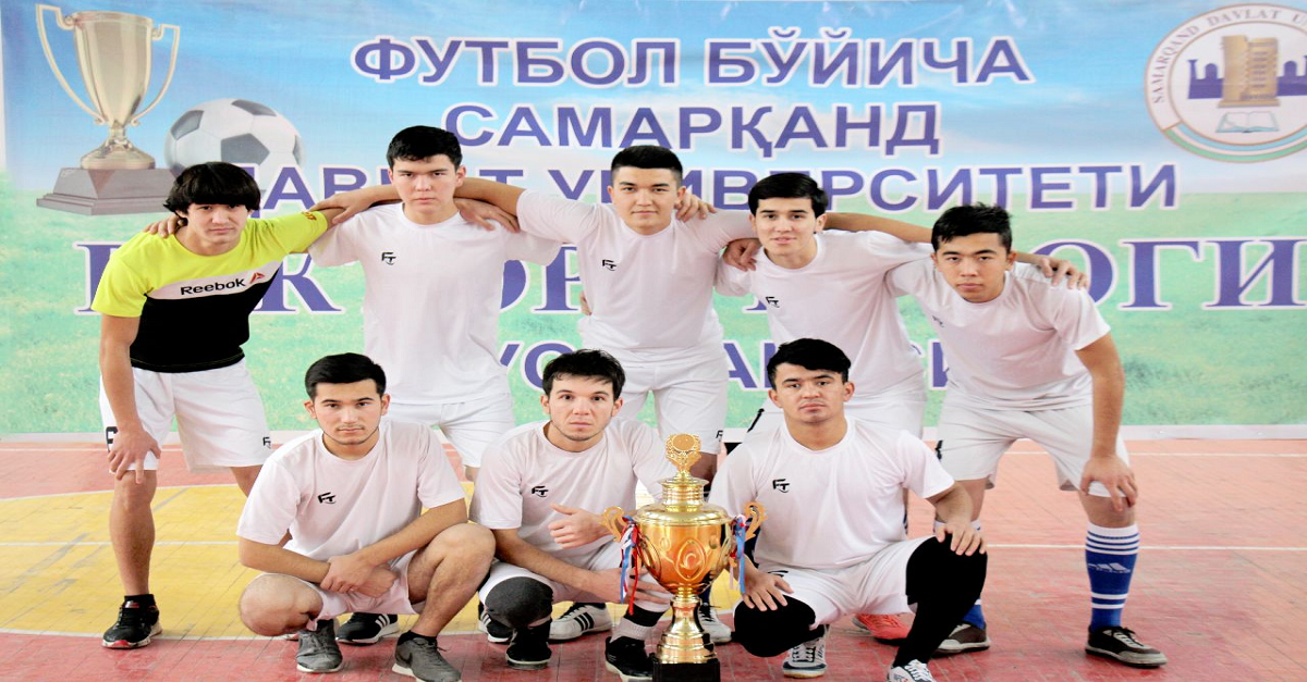 Futbol bo’yicha “Rektor kubogi” o’tkazildi