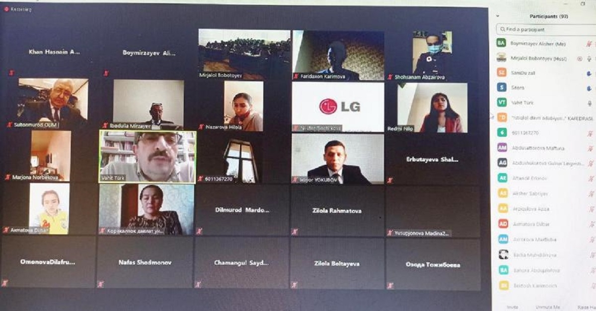 «Temuriylar davrida yaratilgan “Xamsa”larning komparativistik tadqiqi va ularning Sharq adabiyoti taraqqiyotidagi o‘rni»mavzusidagi konferensiya yuzasidan press-reliz