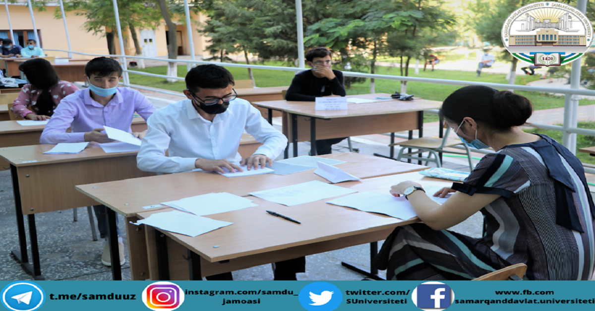 Ko‘zi zaif ko‘ruvchi abituriyentlar uchun imtihonlar bo‘lib o‘tdi