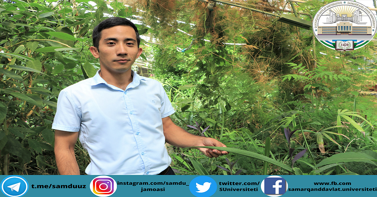 Samarqand davlat universiteti talabasi fan olimpiadasi g‘olibi