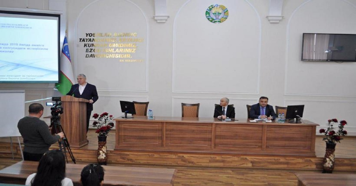 Hokim o’rinbosari bilan uchrashuv