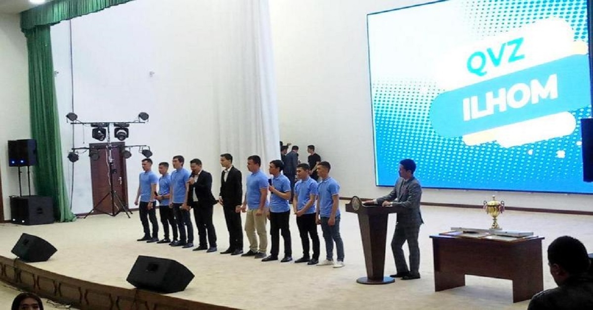 “Quvnoqlar va zukkolar” ko‘rik-tanlovida  universitet jamoasi birinchi