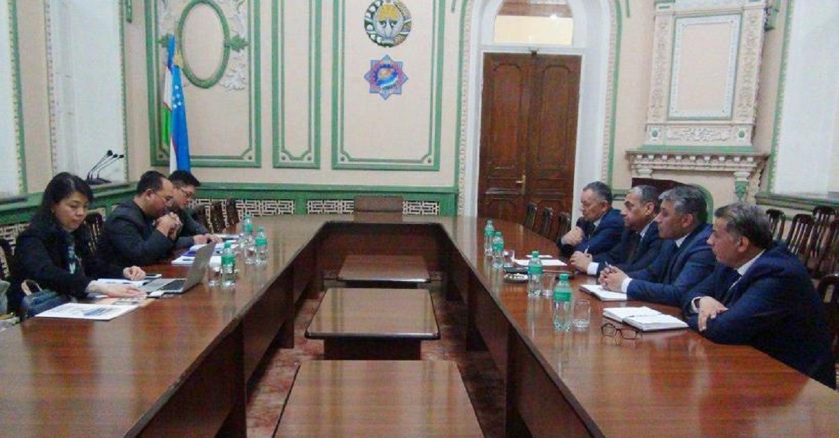 Angela Pok Veijun va Ali Selamat boshchiligidagi Malayziya-Yaponiya Xalqaro Texnologiya Instituti delegasiyasining tashrifi