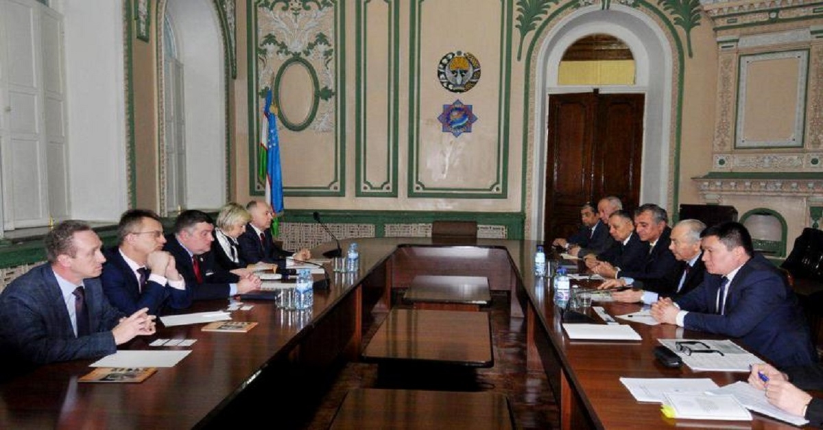 Meeting of representatives of educational institutions of Samarkand and Republic of Belarus