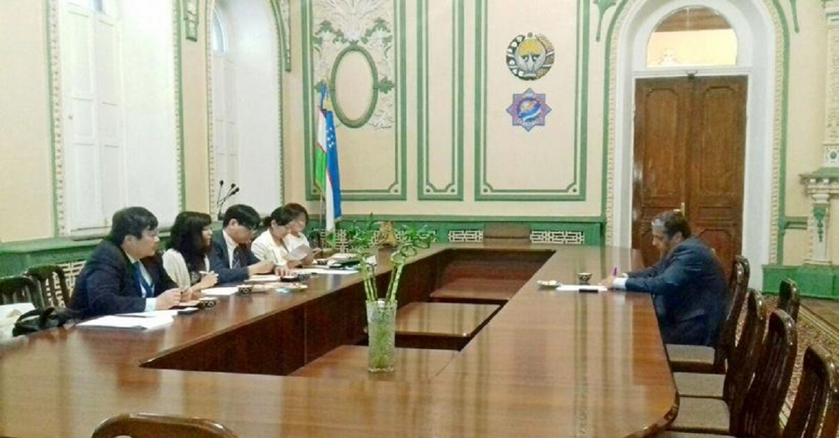 Nagoya universitetining professor-o’qituvchilari Samarqand davlat universitetida