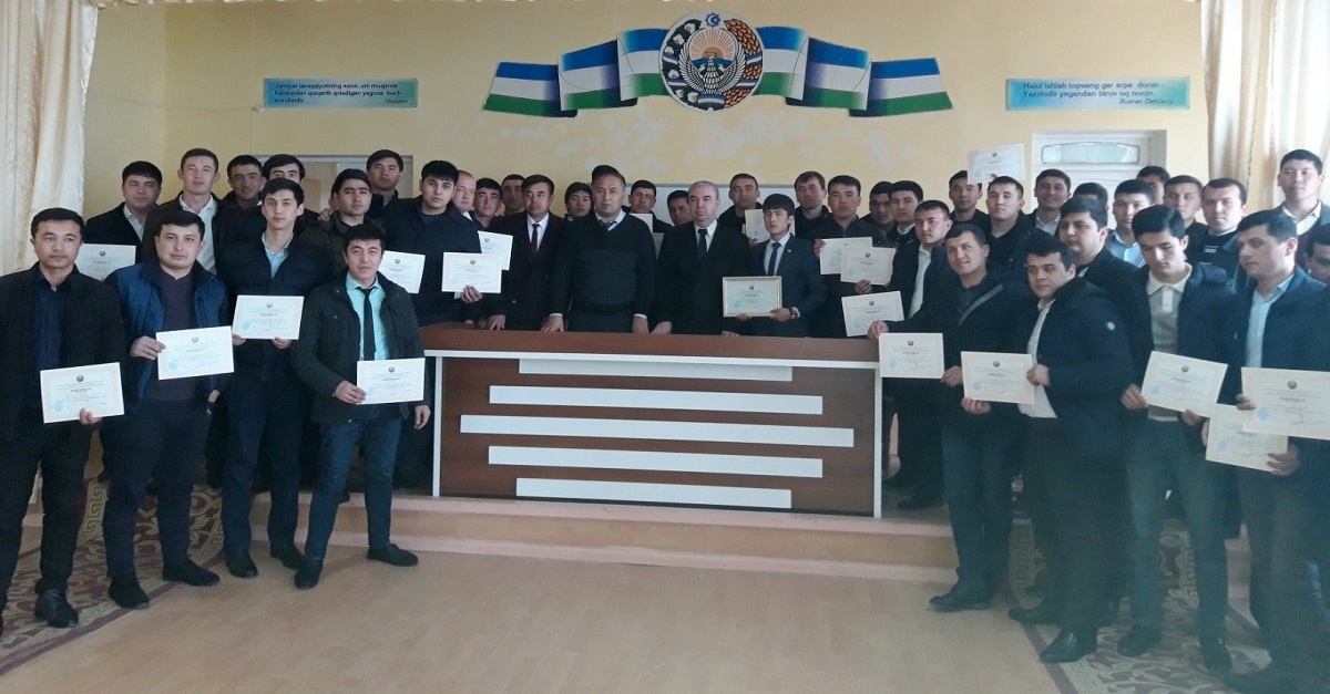 In the faculty of Economics and Business of SamSU students are given certificates