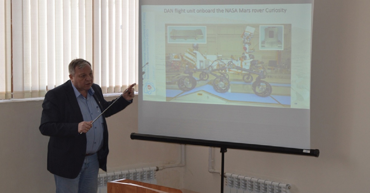Scientific seminar with representatives of the Joint Institute of Nuclear Research