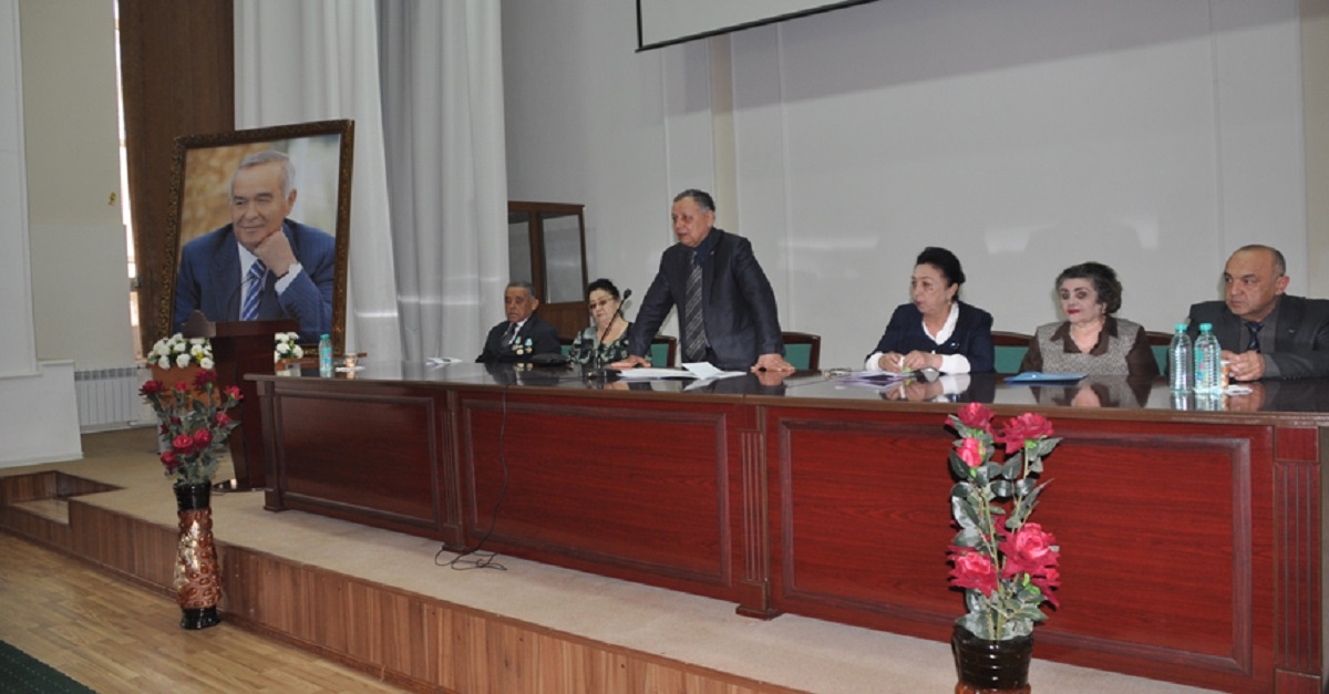 At the Samarkand State University were honored Islam Karimov's memory