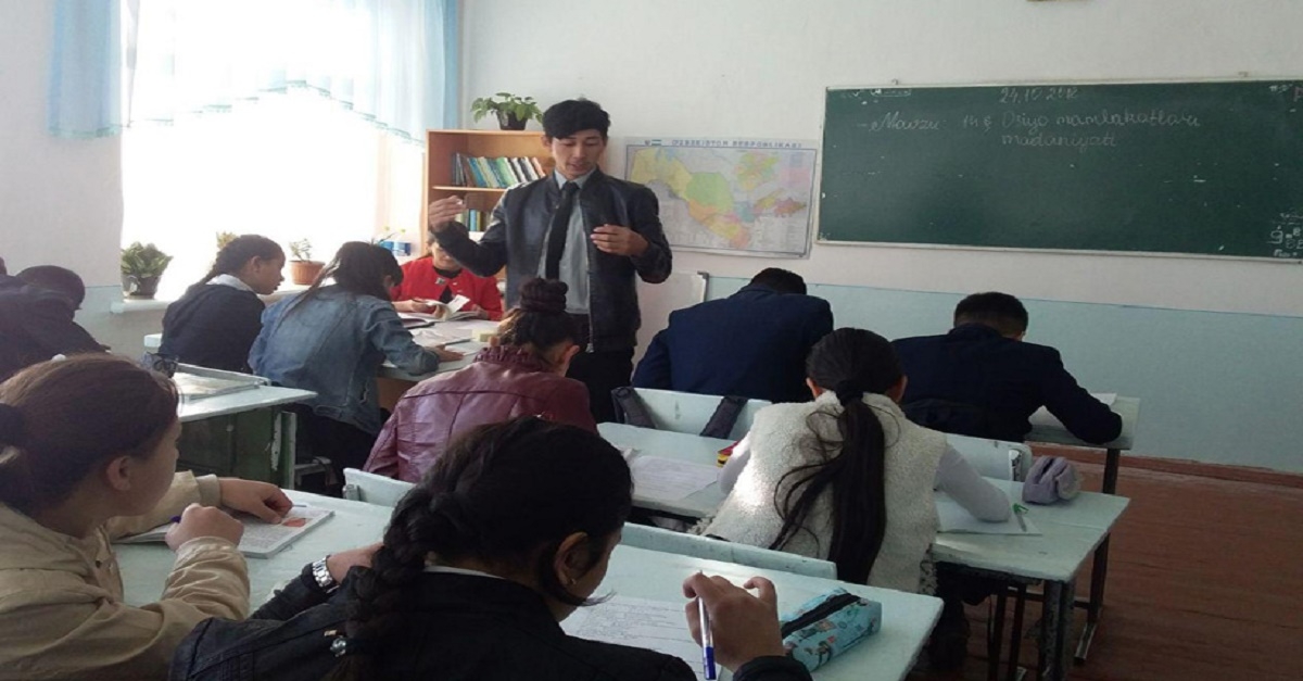 Maktabda tarix fanidan ochiq dars