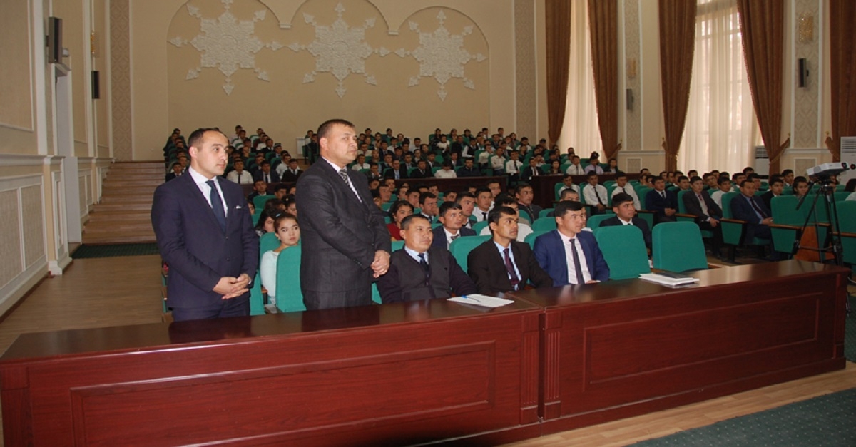 Faol talabalar bilan uchrashuv