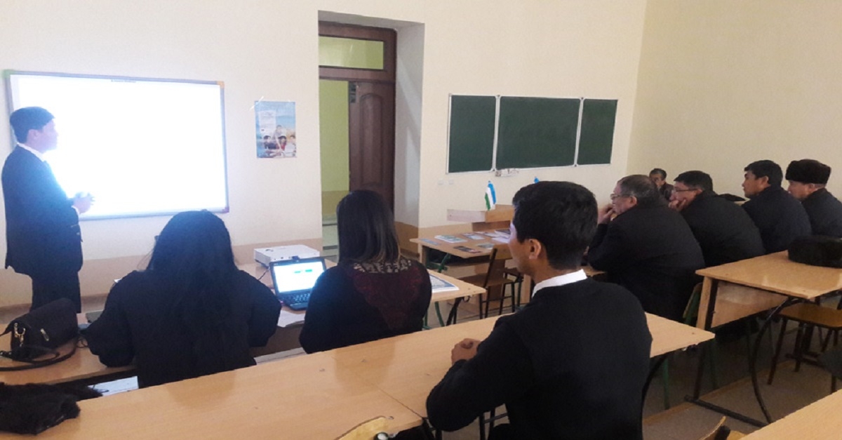 Ijtimoiy-iqtisodiyot fakultetida Erasmus+ 2018 yil uchun loyihalari taqdimoti