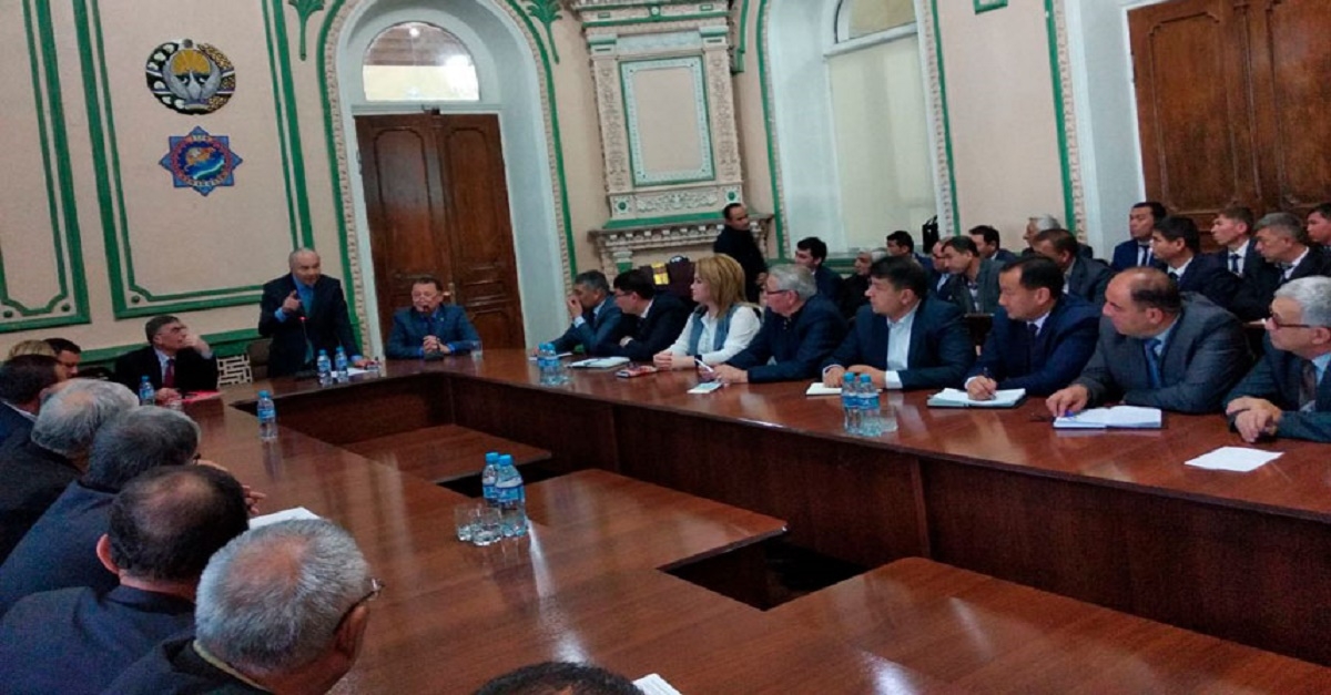 Nobel mukofoti sovrindori Aziz Sanjar Samarqand davlat universitetiga tashrif buyurdi