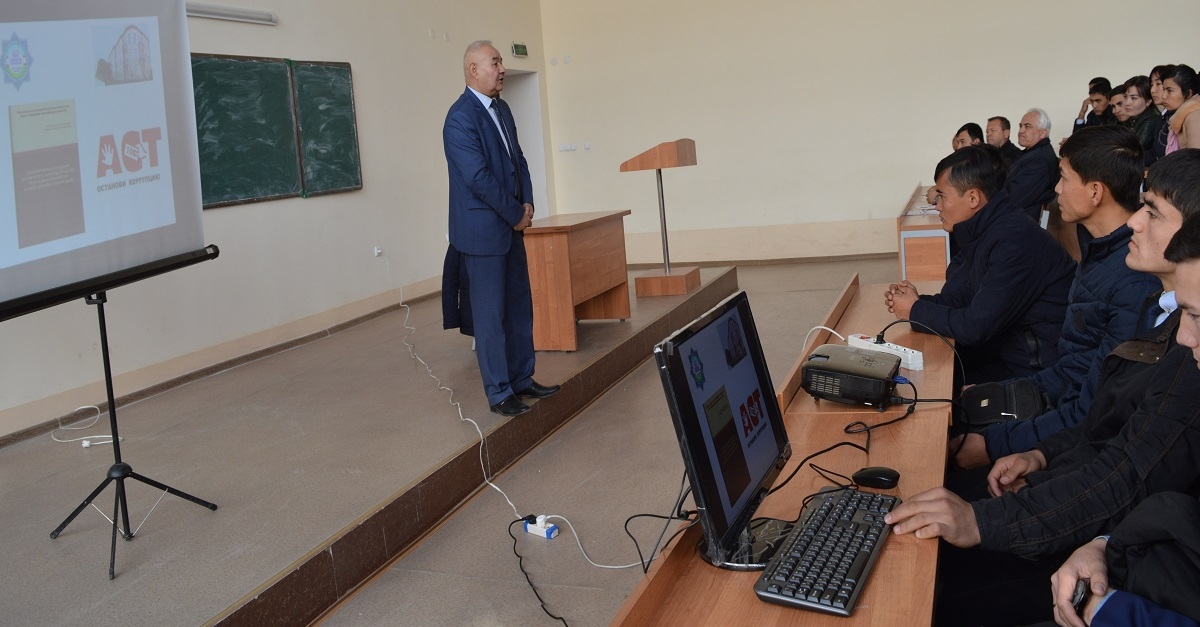 Biz korrupsiyaga qarshimiz