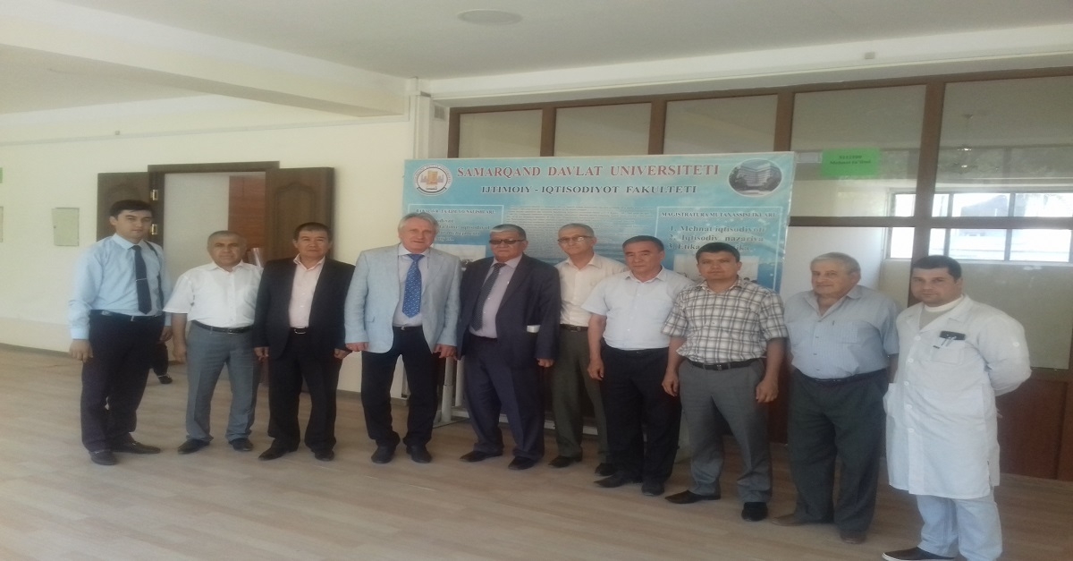 Samarqand davlat universiteti Biologiya va Kimyo fakultetida ilmiy – ijodiy hamkorliklar