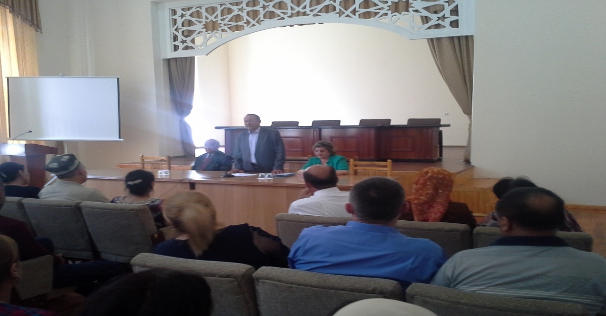 Biologiya va kimyo fakulteti biologiya yo‘nalishi 1 kurs talabalarning ota-onalari bilan uchrashuv bo’lib o’tdi