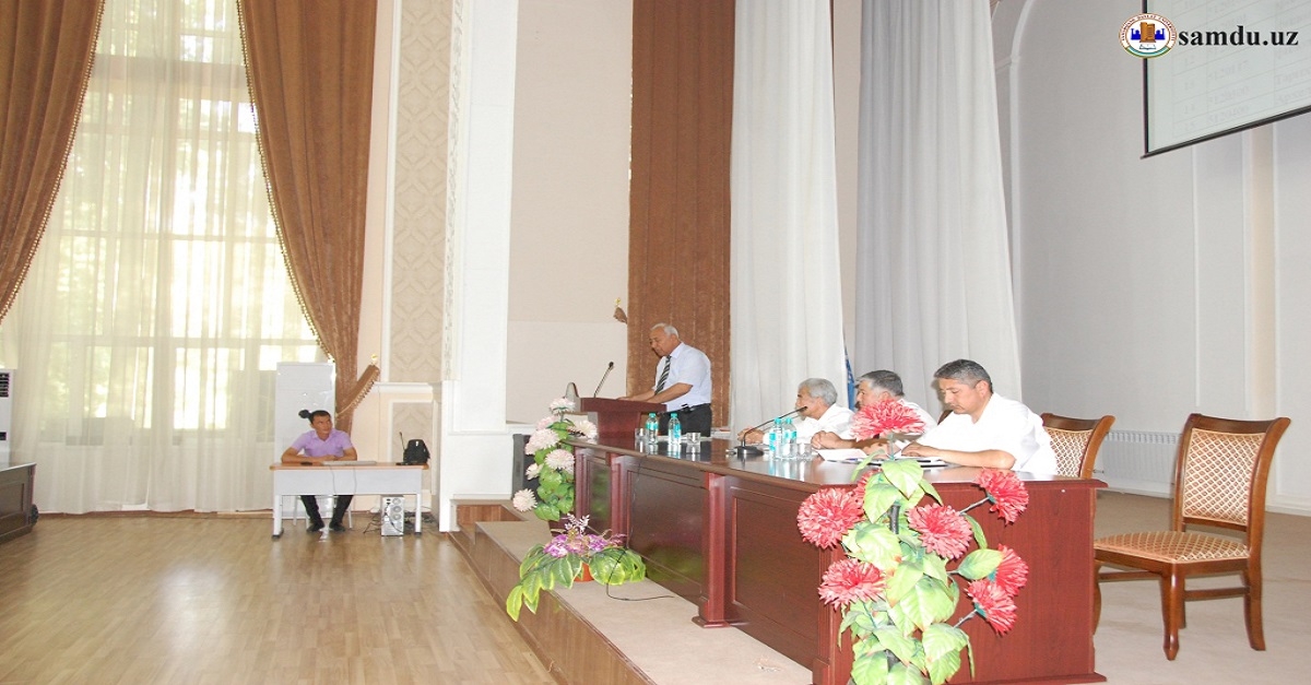 Open doors days in Samarkand State University