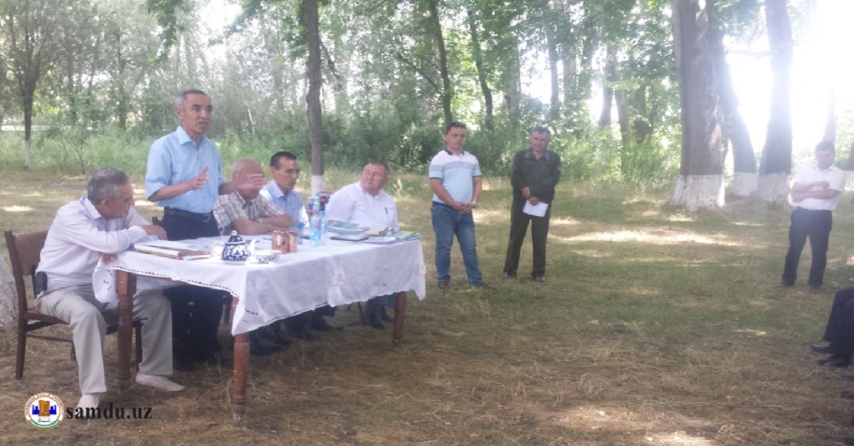 Scientific practical conference on the theme “Protection of ecosystems of Zerafshan valley and biodiversity”