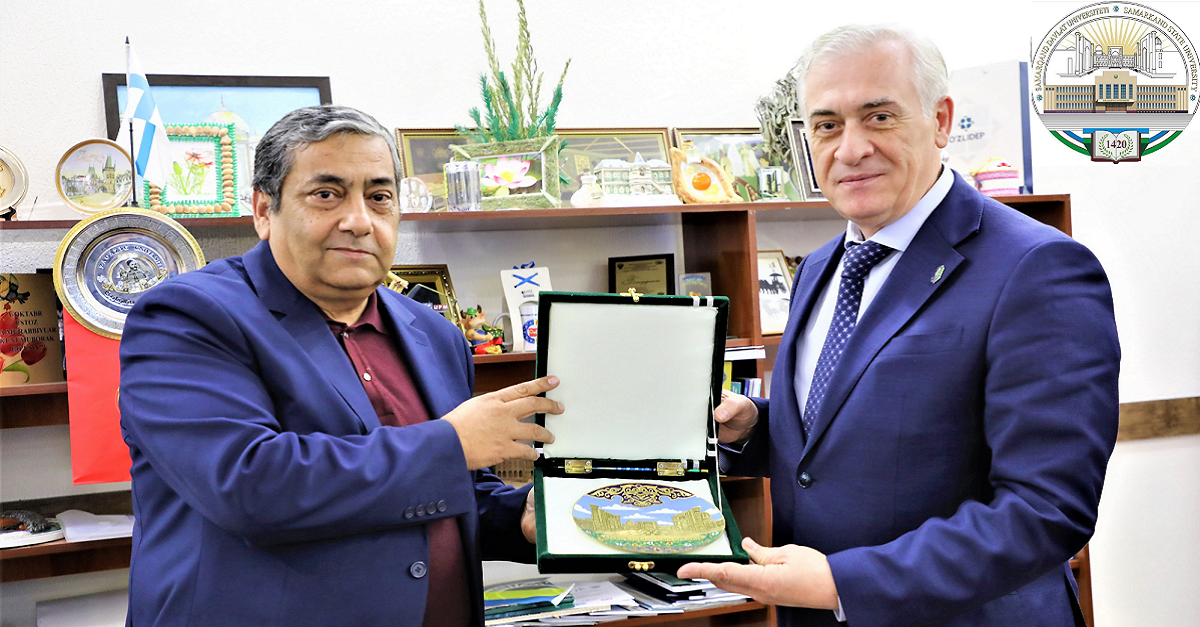 Урал давлат иқтисодиёт университети билан ҳамкорлик алоқалари ўрнатилди