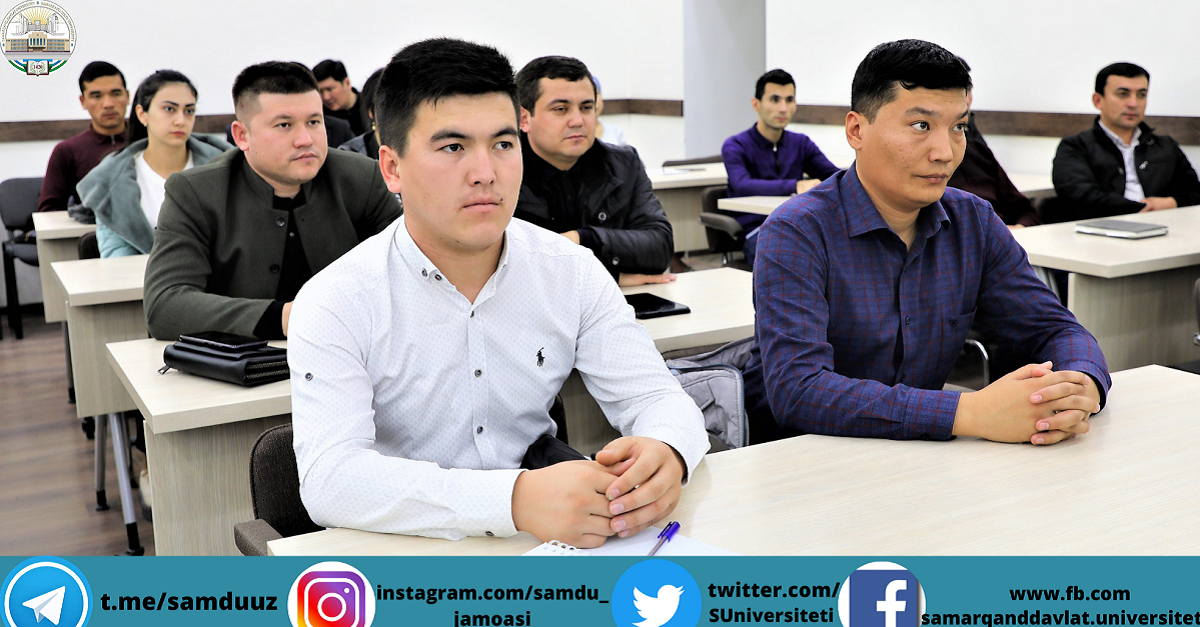 Noan’anaviy dars: inson resurslarini boshqarish fakulteti magistrantlari uchun “Mehnat munosabatlari amaliyoti” mavzusida seminar bo‘lib o‘tdi