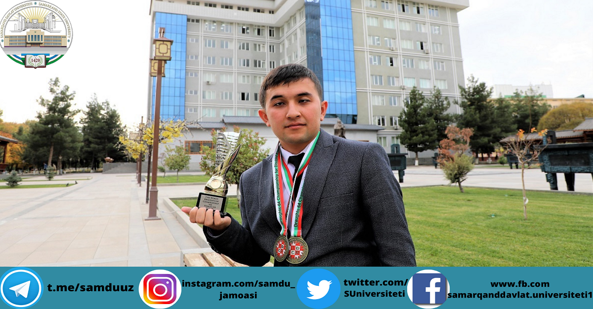 Samarqand davlat universiteti talabasi Jahon chempioni