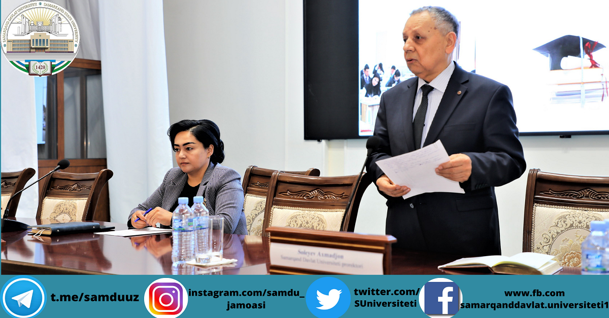 Битирувчилар билан учрашув