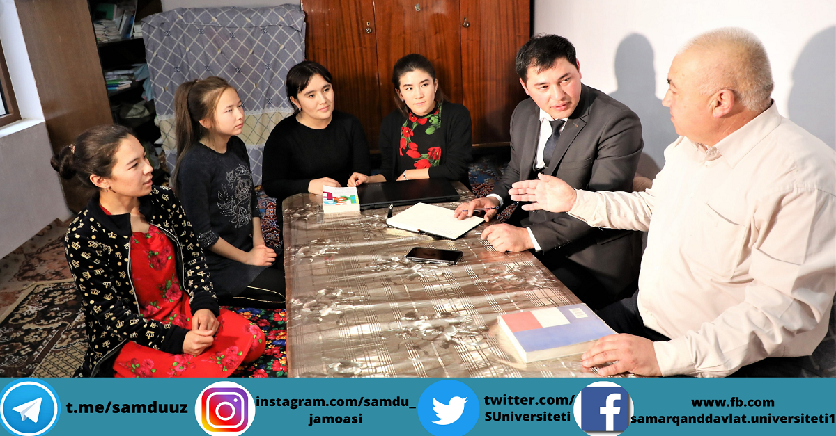 Tyutorlar faoliyati: Ijara turuvchi talabalarning yashash sharoitlari o‘rganilmoqda