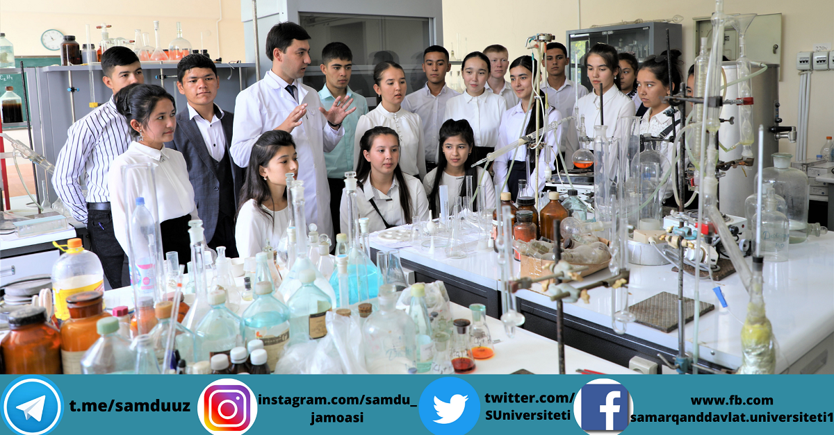 Самарқанд давлат университети дарс жараёнларидан фотолавҳалар