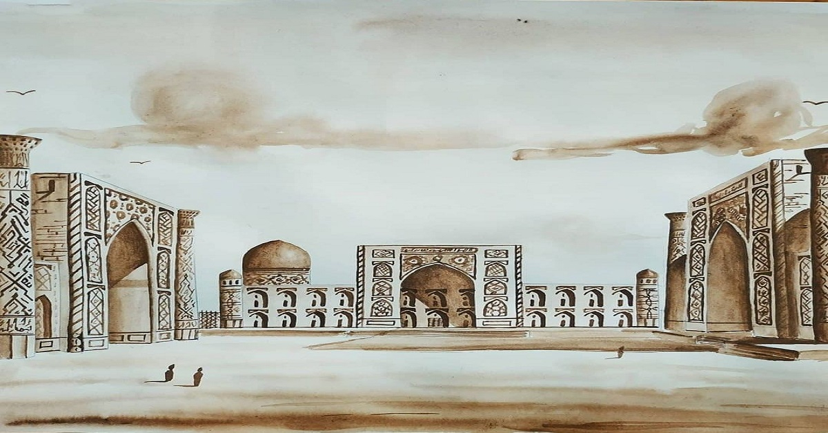 Samarqand davlat universiteti filologiya fakulteti talabasi Sitora Nizomiddinova tomonidan chizilgan suratlar