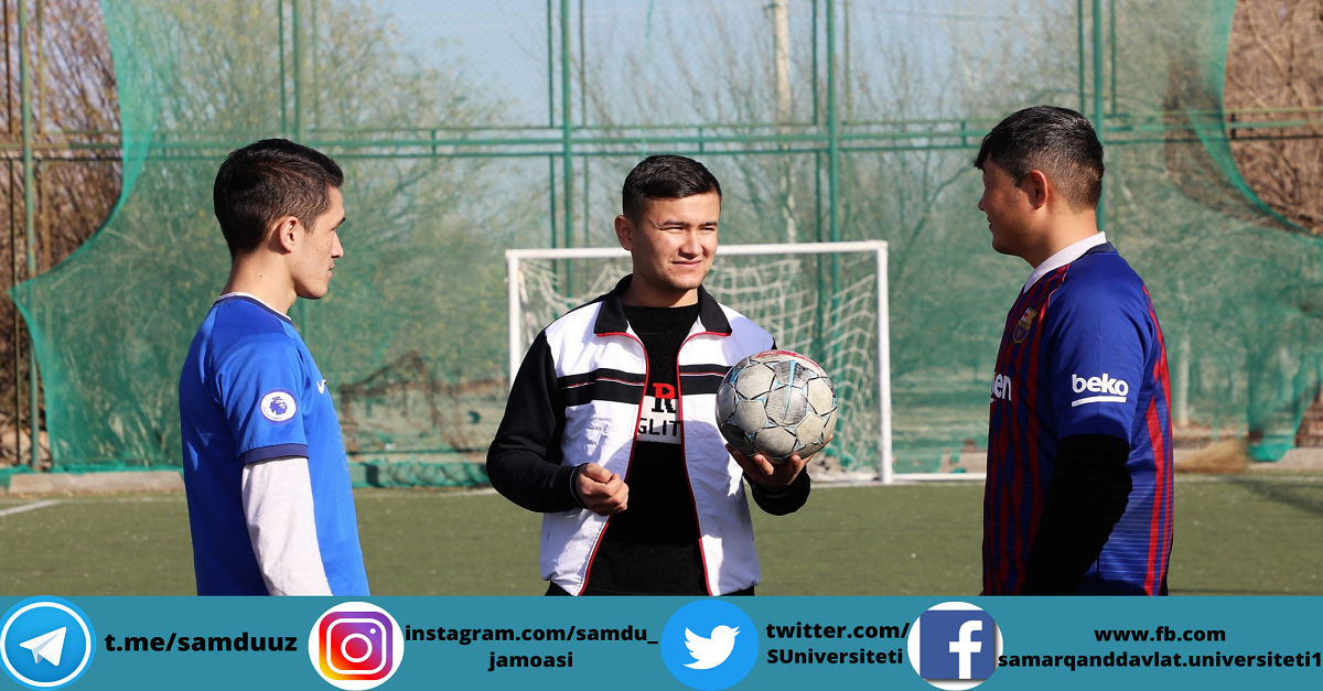 Sportning futbol turi bo‘yicha “Dekan kubogi” bo‘lib o‘tdi…