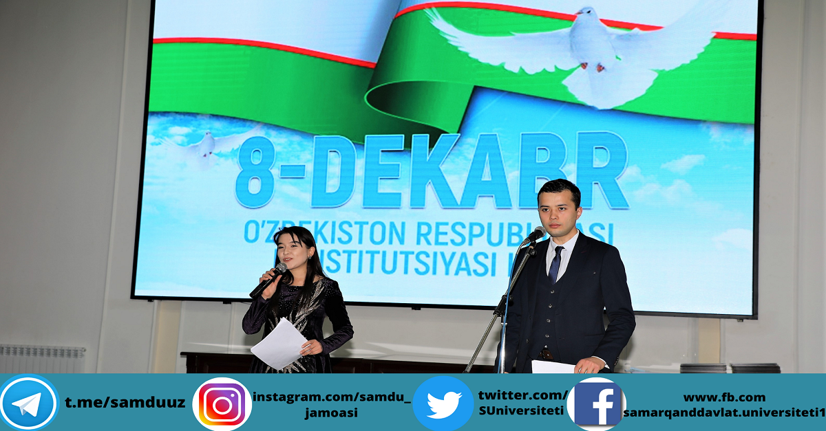 8-декабрь - Ўзбекистон Республикаси Конституцияси куни