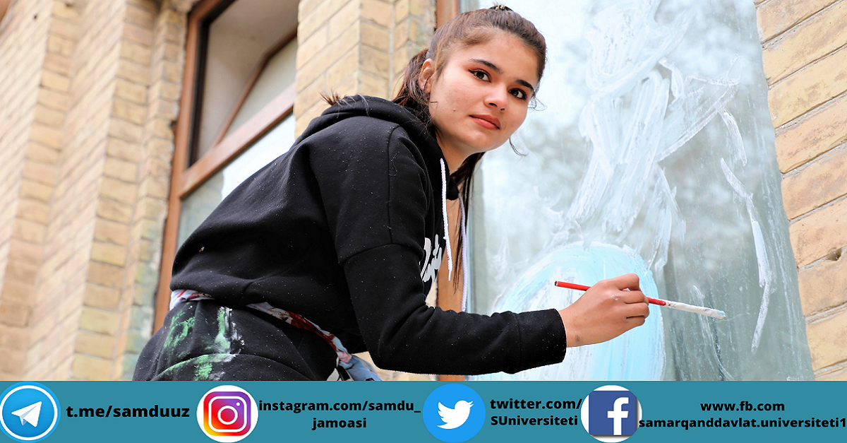 Samarqand davlat universitetida bayram kayfiyati hukm surmoqda...