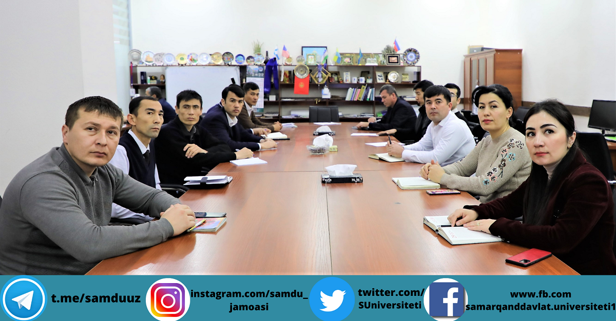 Samarqand davlat universiteti xodimlari uchun 