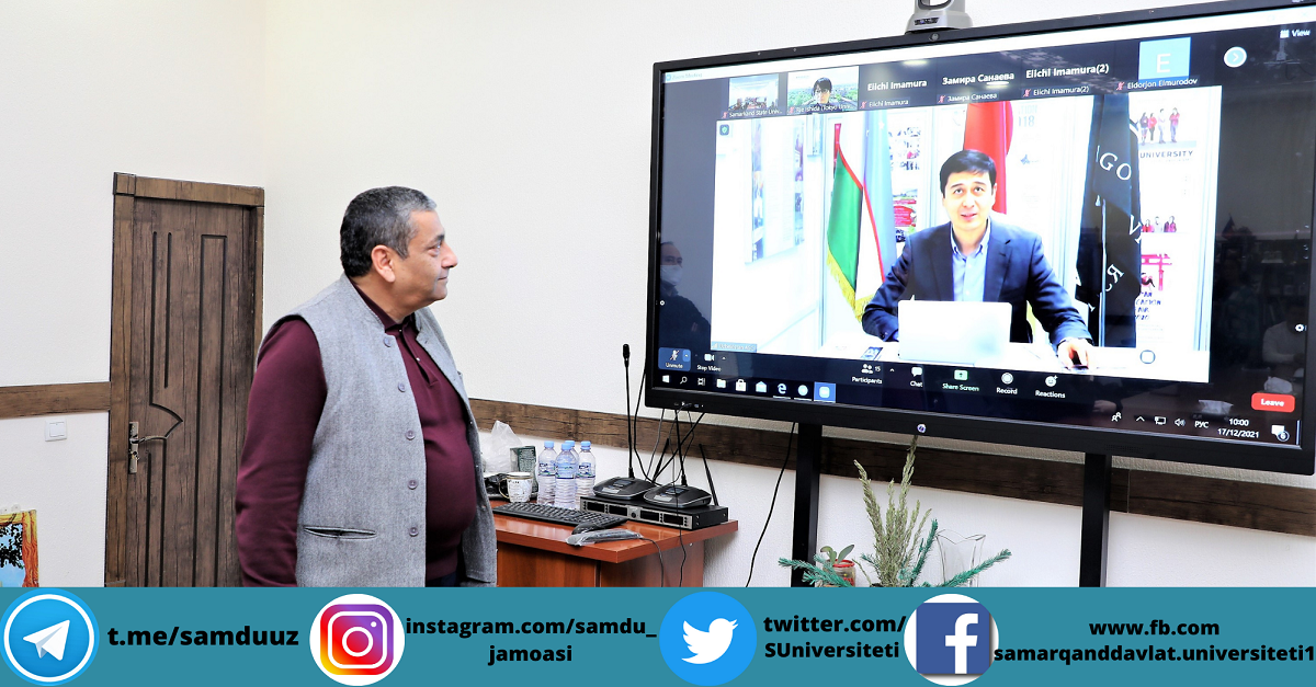 Япония университетлари билан ўқув-семинарлари ташкил этилди