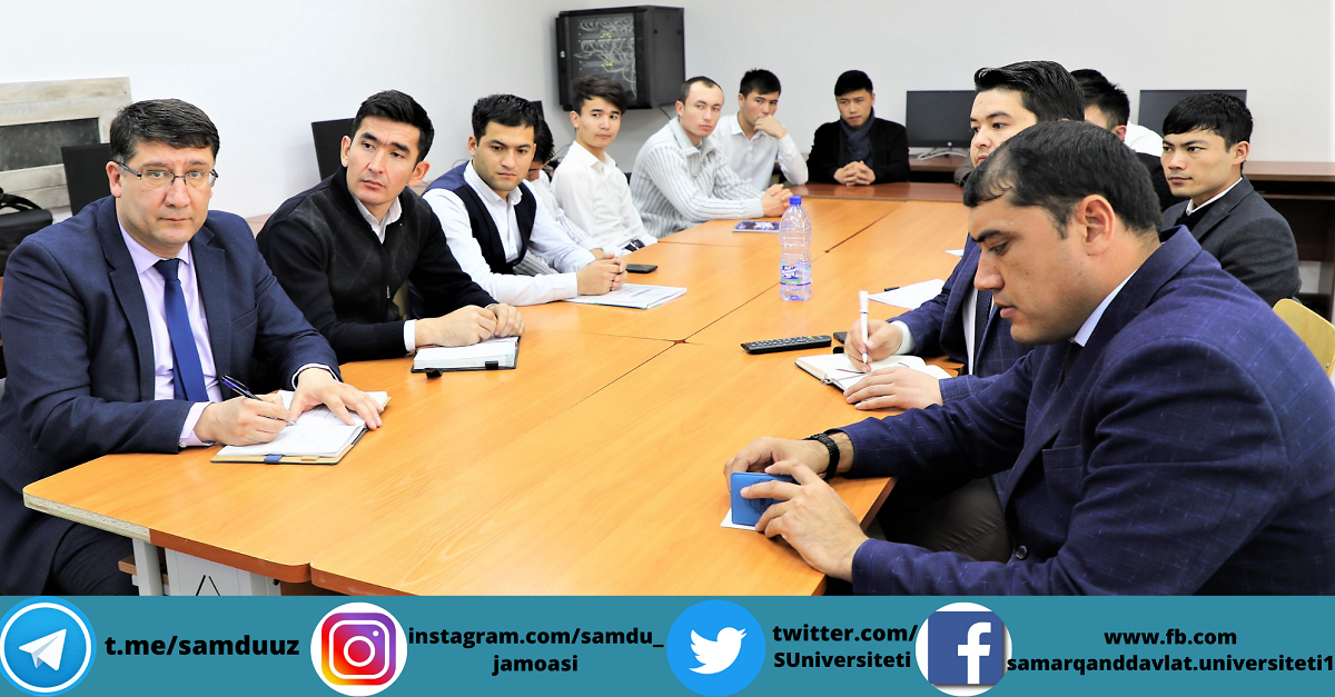 Seul Milliy universiteti professori bilan mahorat darsi bo‘lib o‘tdi …