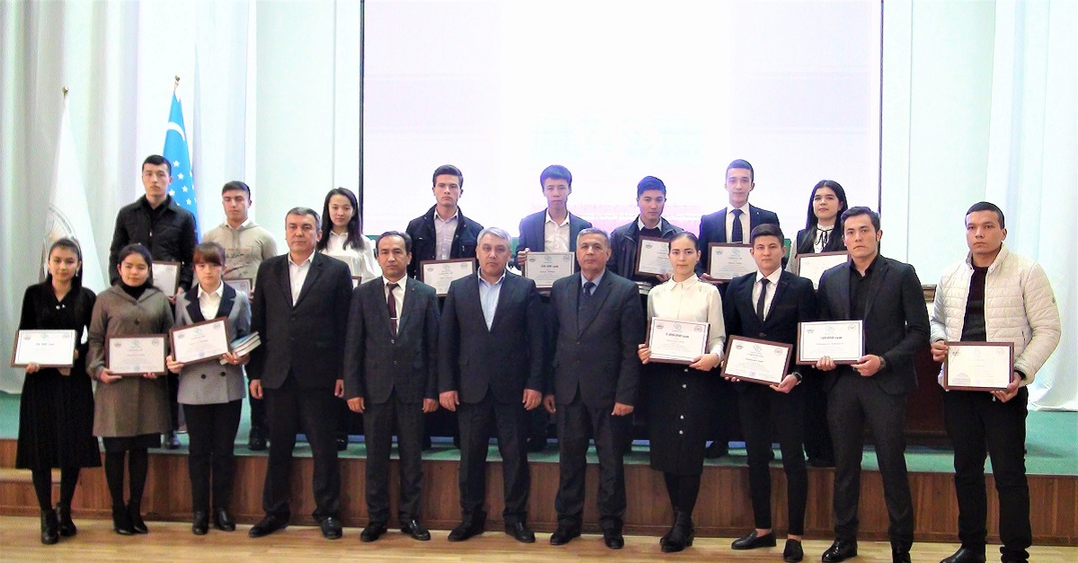 Matematika fani olimpiadasi g‘oliblari munosib taqdirlandi