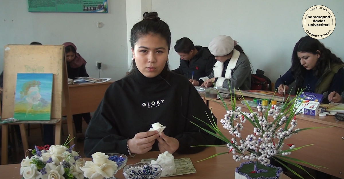 Спорт фаолияти ва санъат факультети талабаси Абдуҳамидова Фарида