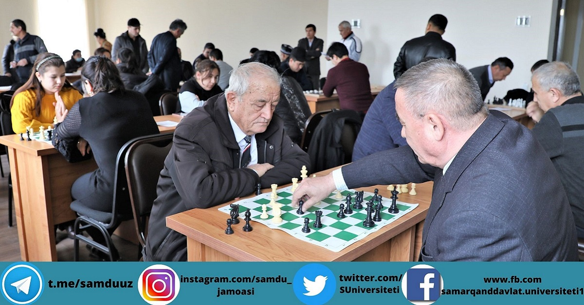 Самарқанд давлат университети профессор-ўқитувчилари ўртасида спорт мусобақалари бўлиб ўтмоқда