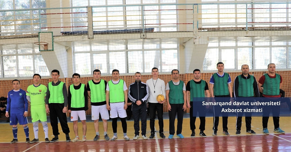 Самарқанд давлат университети профессор-ўқитувчилари ва ходимлари ўртасида спорт мусобақалари давом этмоқда...