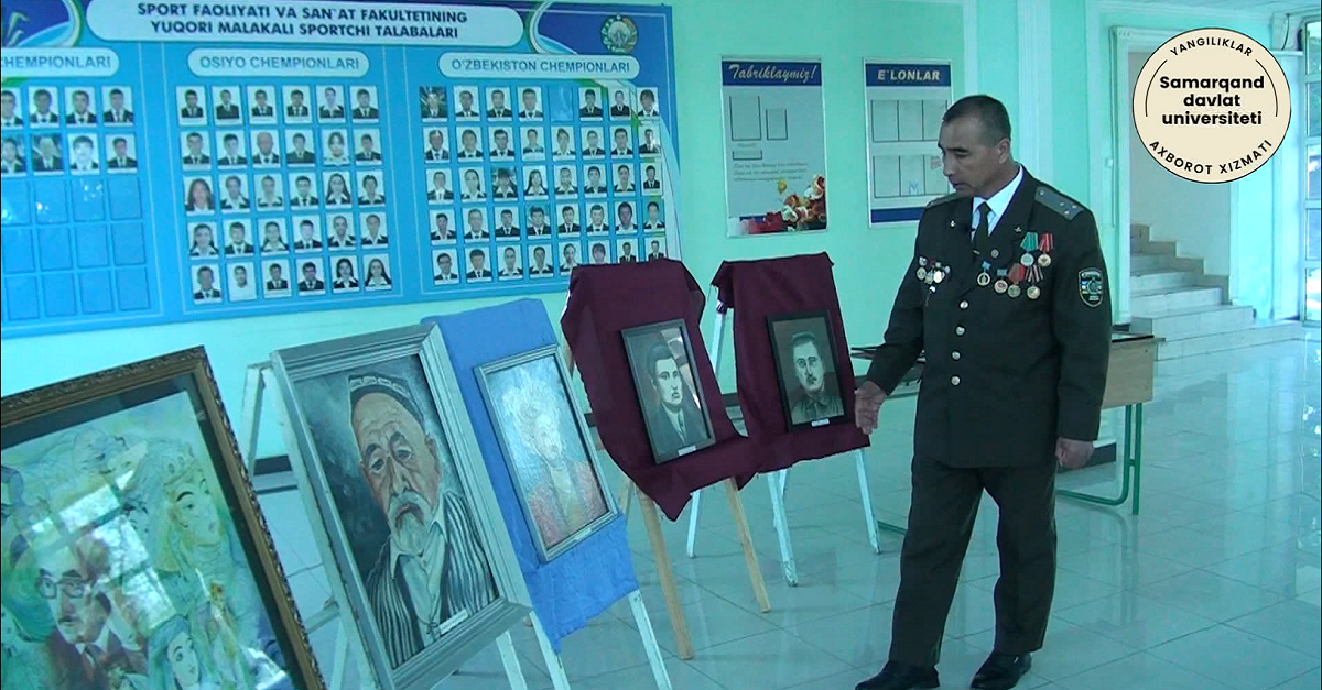 Samarqand davlat univeristetida  onlayn tasviriy san'at ko'rgazmasi bo'lib o'tdi...