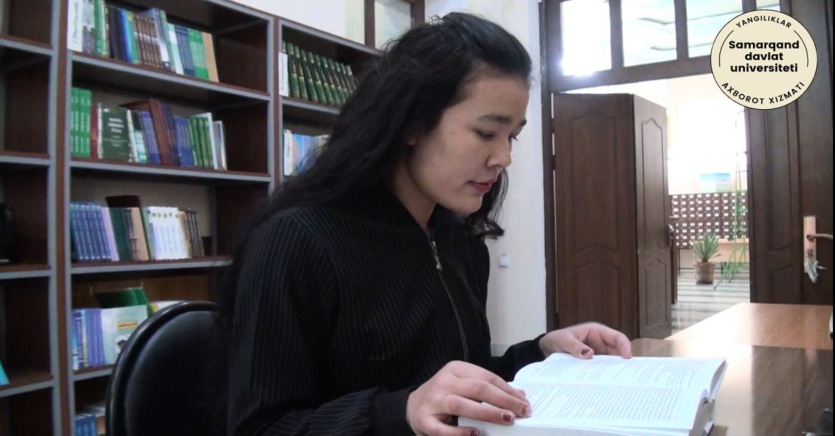 Samarqand davlat universiteti maktabgacha va boshlang'ich ta'lim fakulteti talabasi Zumrad Iskandarova: Qishki ta'tilda bo'sh vaqtimni mazmunli va maroqli o'tkazyapman... 