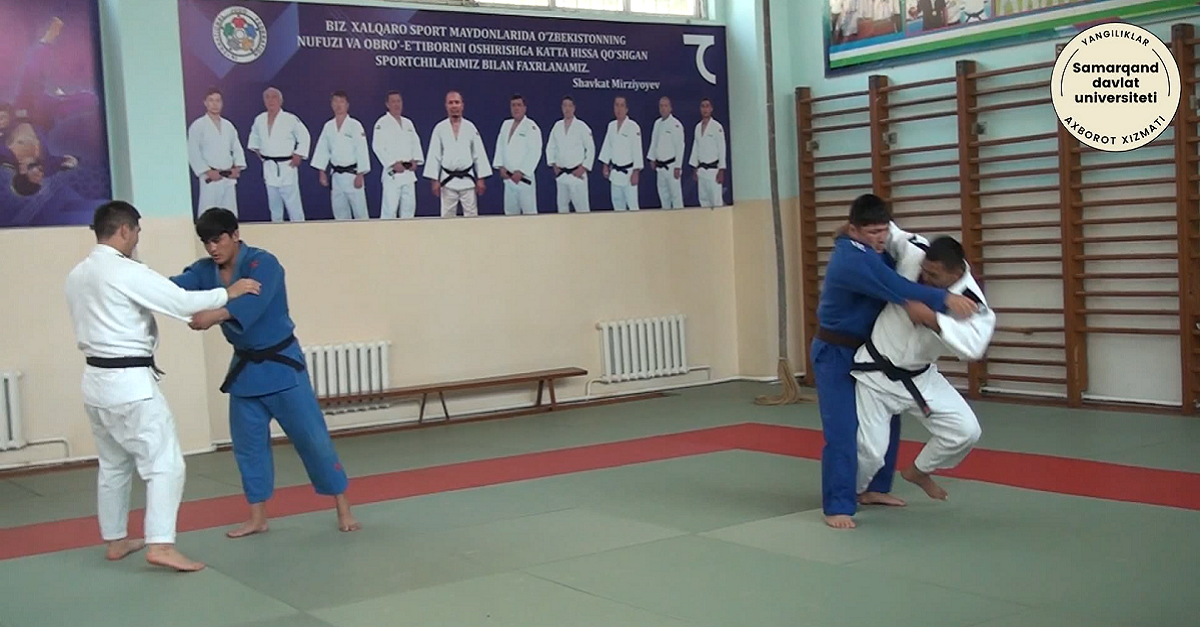 Samarqand davlat universiteti kurashchi talabalari faoliyatidan lavhalar...
