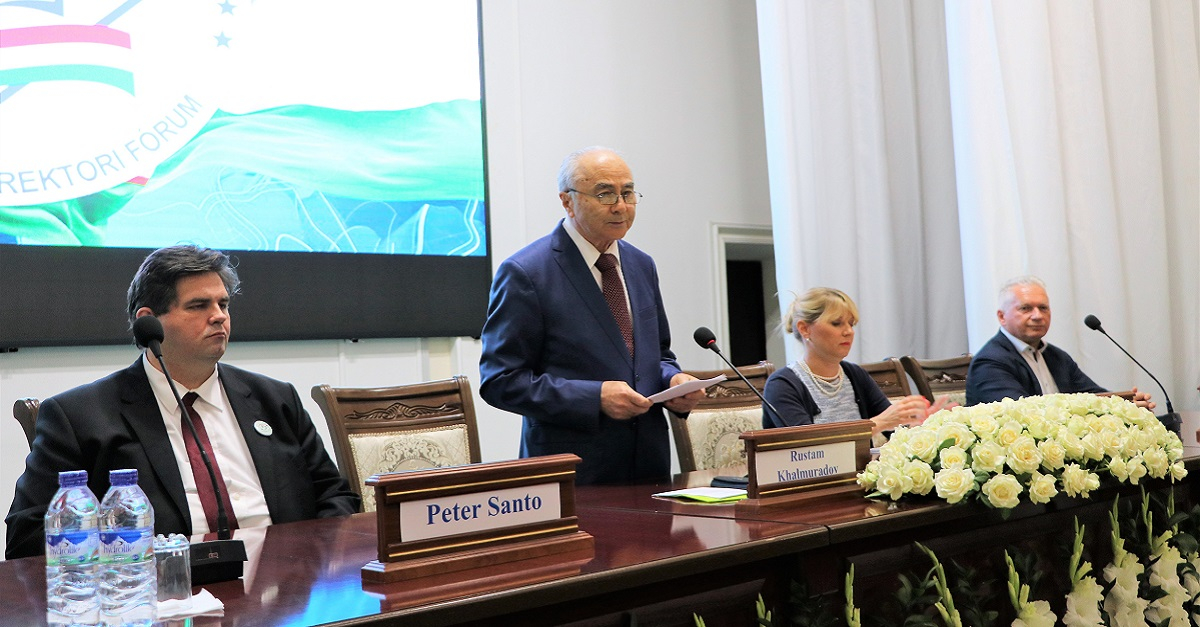 Uzbek-Hungarian Rector's Forum was held at Samarkand State University