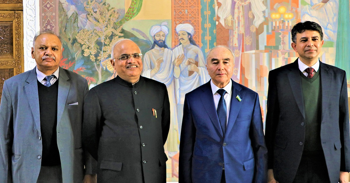 Mutual cooperation between Samarkand State University and higher educational institutions of India