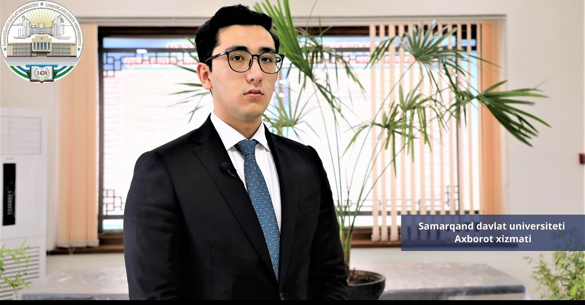 Shohrux Qudratov: “Samarqand davlat universiteti yoshlarining innovatsion g‘oyalarini Start-Up akselatori dasturi orqali qo‘llab-quvvatlaymiz”